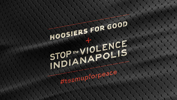 Hoosiers For Good + Stop the Violence Indianapolis #teamupforpeace